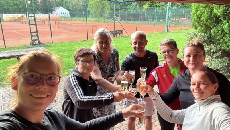 Nach dem Training am 26.8.26